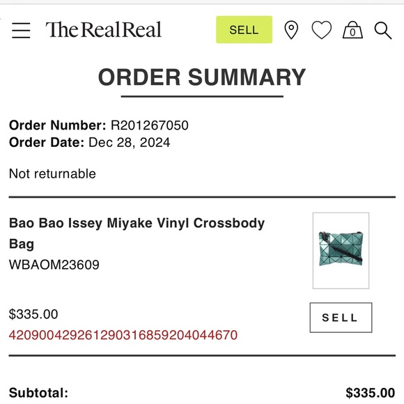 Issey miyake bao bao crossbody bag - Picture 4 of 4